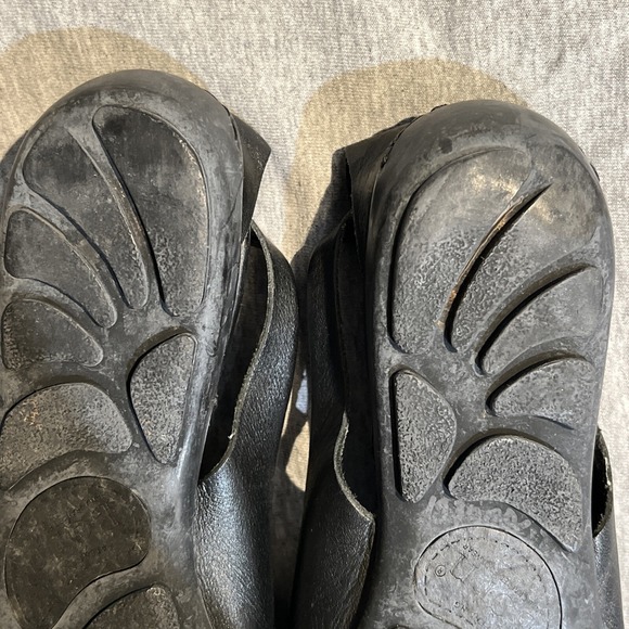 Born Black woven leather Flats, Sz 7.5 / 38.5 ER M Slip On - Picture 5 of 5